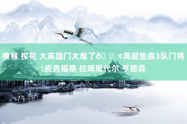 瘦猴 探花 大英国门太难了😢英超垫底3队门将:皮克福德 拉姆斯代尔 亨德森